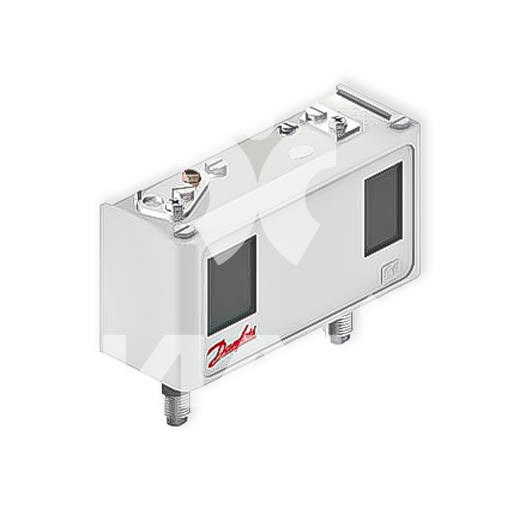 Реле давления сдвоенное автоматическое Danfoss KP15 060-124166 -0,2-7,5 / 8-32 бар SPDT