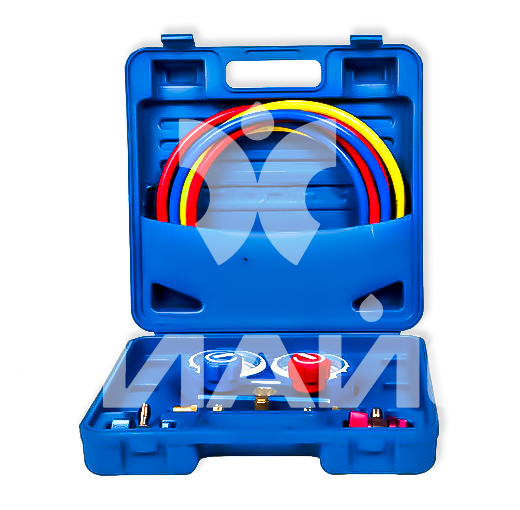 Манометрический коллектор Value VMG-2-R134A-B двухвентильный в кейсе
