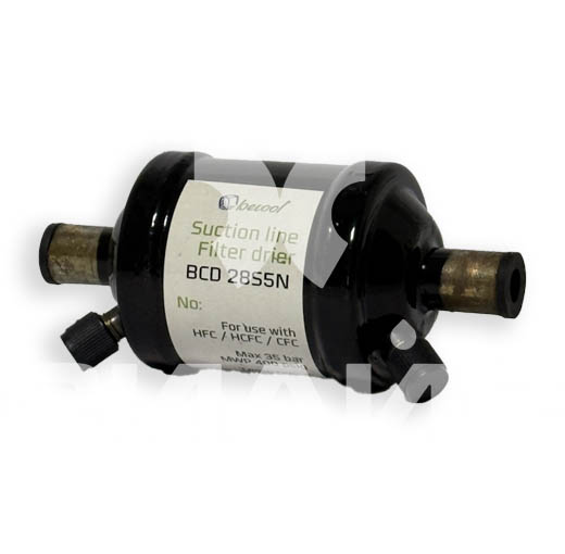 Фильтр-осушитель антикислотный на линию всасывания Becool BCD-28S5 N 5/8 под пайку